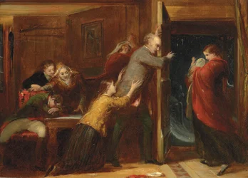 Sketch for "The Outcast", 1851
