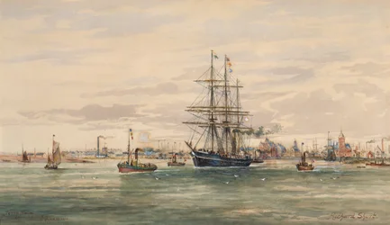 Terra Nova leaving Cardiff