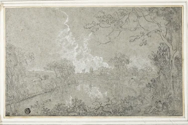 Banks of the River Dee near Eaton Hall, Cheshire, c.1759
