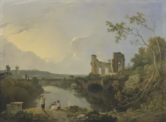 Italian Landscape (Morning), c.1760-65