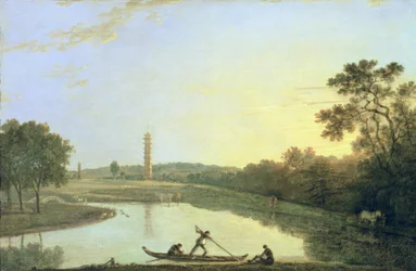 Kew Gardens: The Pagoda and Bridge