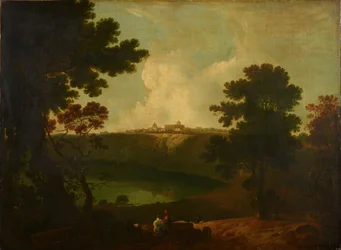 Lake Albano and Castel Gandolfo