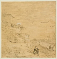 On the Banks of the Tiber