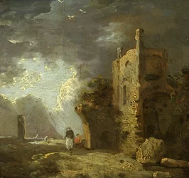 Ruined Tower with Figure, c.1770-79
