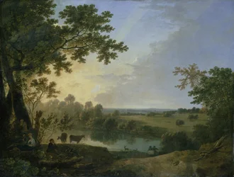 View in Windsor Great Park, early 1760s