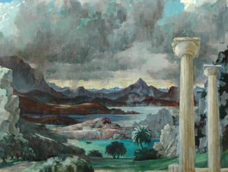 Storm over Greece