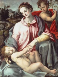The Madonna and Child with the Infant Saint John the Baptist