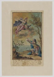 Mentor Bids Farewell to Telemachus (Telemachus Series)