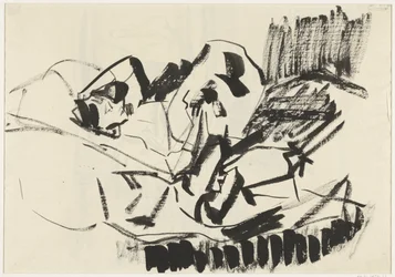 Woman Lying in Bed