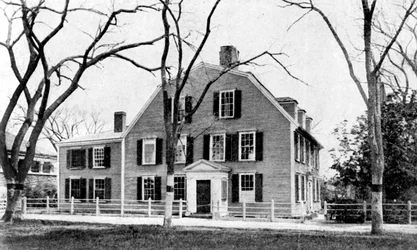 The House of Oliver Wendell Holmes at Cambridge, Mass., U.S.A