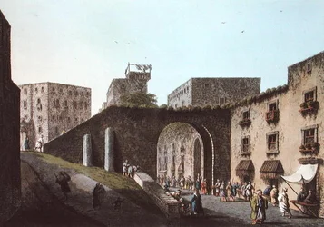 A Street in Jerusalem, from 