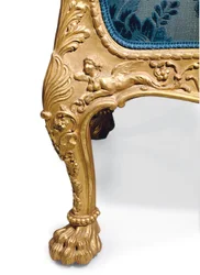A George III giltwood sofa