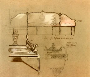 Design for a Sofa, 1777