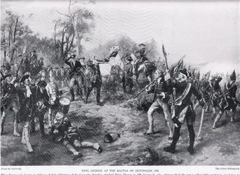 George II at Dettingen