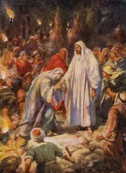 Jesus Christ betrayed by Judas