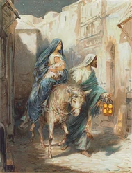 The flight into Egypt