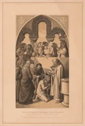 The Baptism of Ethelbert King of Kent, 597 1878