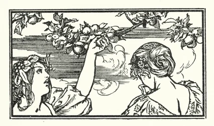 Illustration for Poems by John Keats