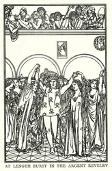Illustration for Poems by John Keats: The Eve of St Agnes