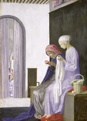 Mary in the House of Elizabeth, 1917