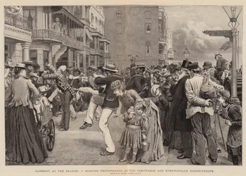 Harmony at the Seaside, a Morning Performance by the Inevitable and Ever-Popular Troupe