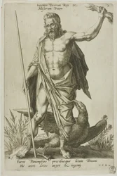 Jupiter, plate 2 from Parnassus Biceps