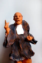 Lawyer in Dress, Pleading, 20th Century