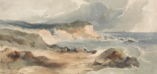 Coast Scene with Figures
