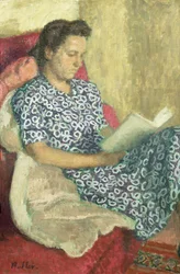 Portrait of a Woman Reading