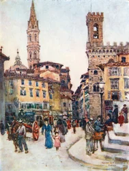 Piazza S Firenze, Florence