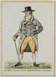 A View from the Swan Brewhouse, Oxford