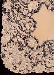 Handkerchief of Lace of Irish Manufacture