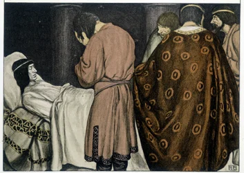 The Death of Tristan - in 