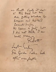 The final page of Captain Scott