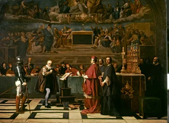 Galileo Before the Holy Office in 1632, 19th-Century
