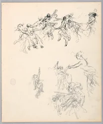 Dancing Figures, 1882–83