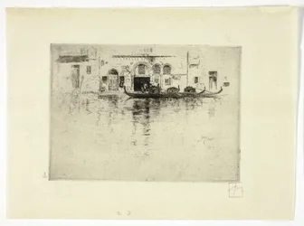 Gondolas and Venetian Palace