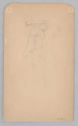 Study for a dancing woman, "Moods to Music," Mendelssohn Glee Club, New York, NY