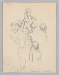 Study for a Dancing Woman, 