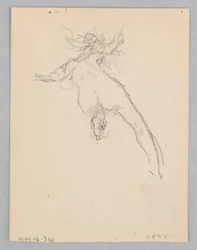 Study for a Dancing Woman, 