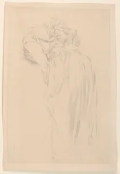 Study for a woman, "Vintage Festival," Mendelssohn Glee Club, New York, NY