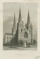 Lichfield Cathedral - West Front