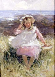 Girl in a White Bonnet