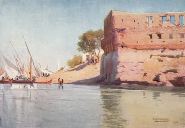 A Ruined Palace at Mit Gamr