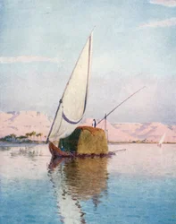 A Tibbin Boat on the Nile