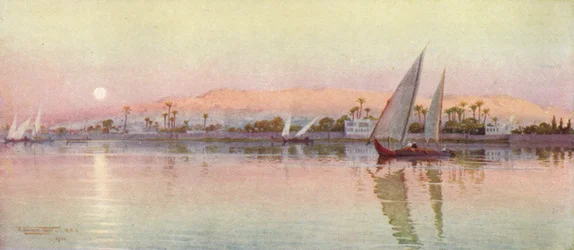 Cairo from the River-Evening