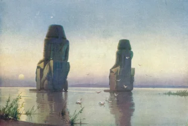 The Colossi of Thebes - Moonrise