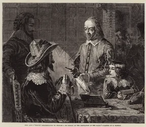 Harvey Demonstrating to Charles I His Theory of the Circulation of the Blood
