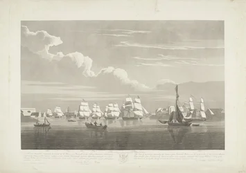Departure of Twelve Dutch Merchant Ships from Portsmouth, 1833