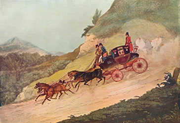 Royal Mail Coach, 19th Century, 1907